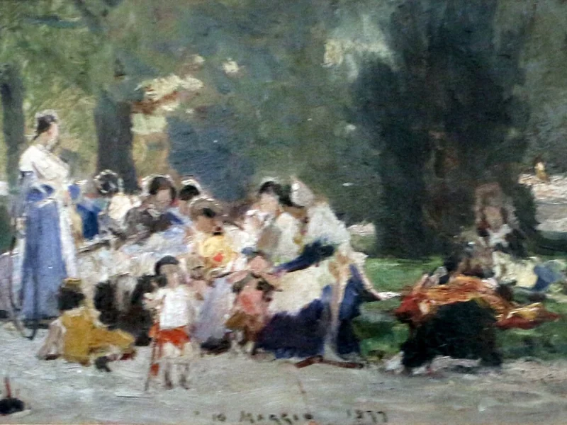 1841-Vespasiano Bignami - Le balie, 1877